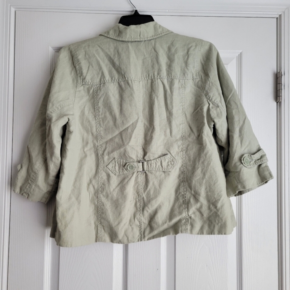 Studio Works Women's Button Up Blazer - Picture 6 of 11